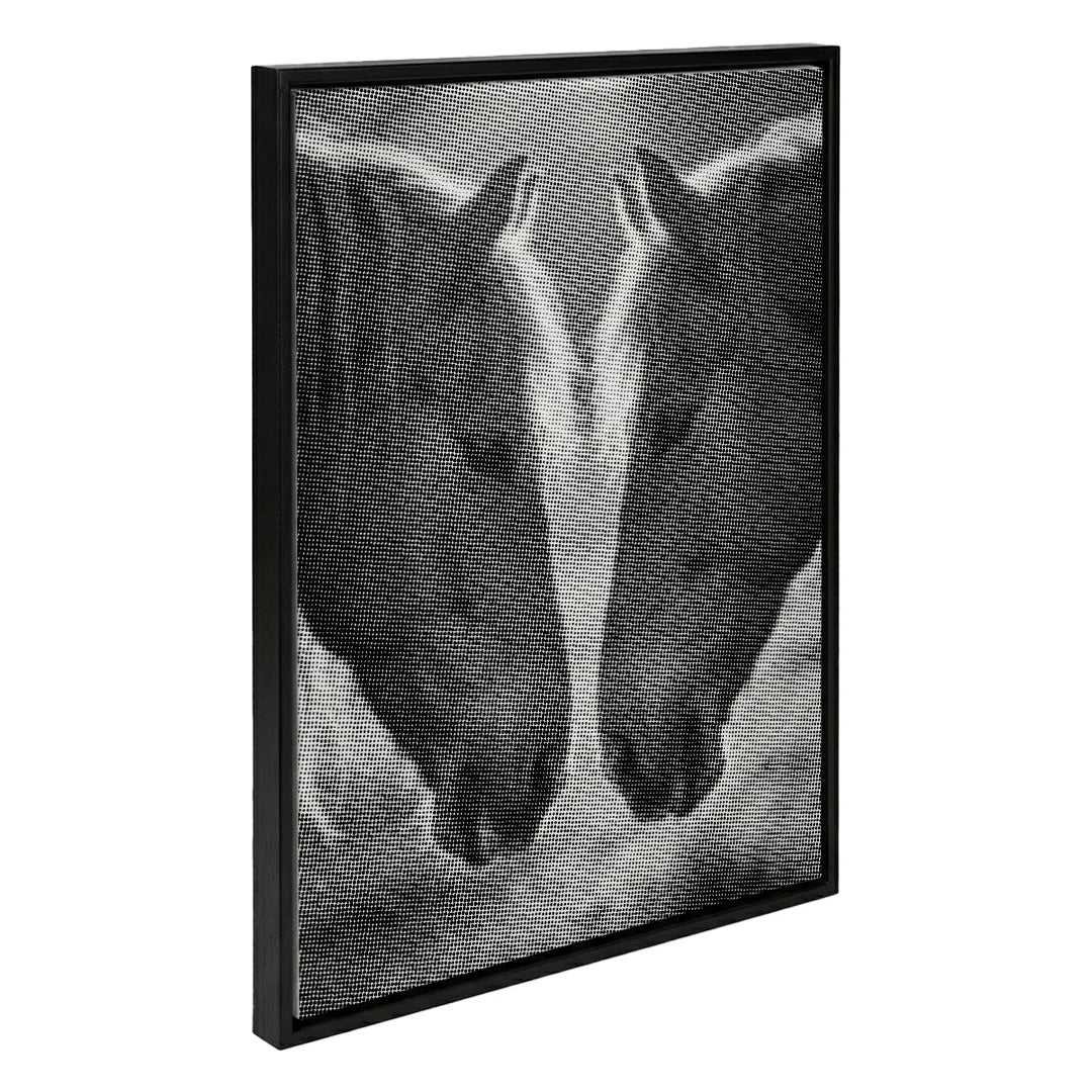 Dot Painting Deux Chevaux