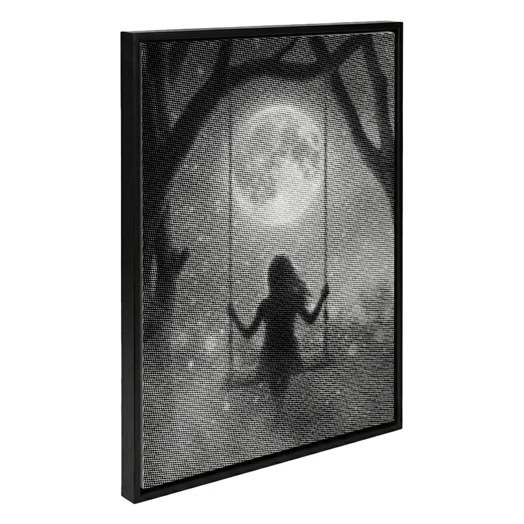 Peinture à points oscillants au clair de lune