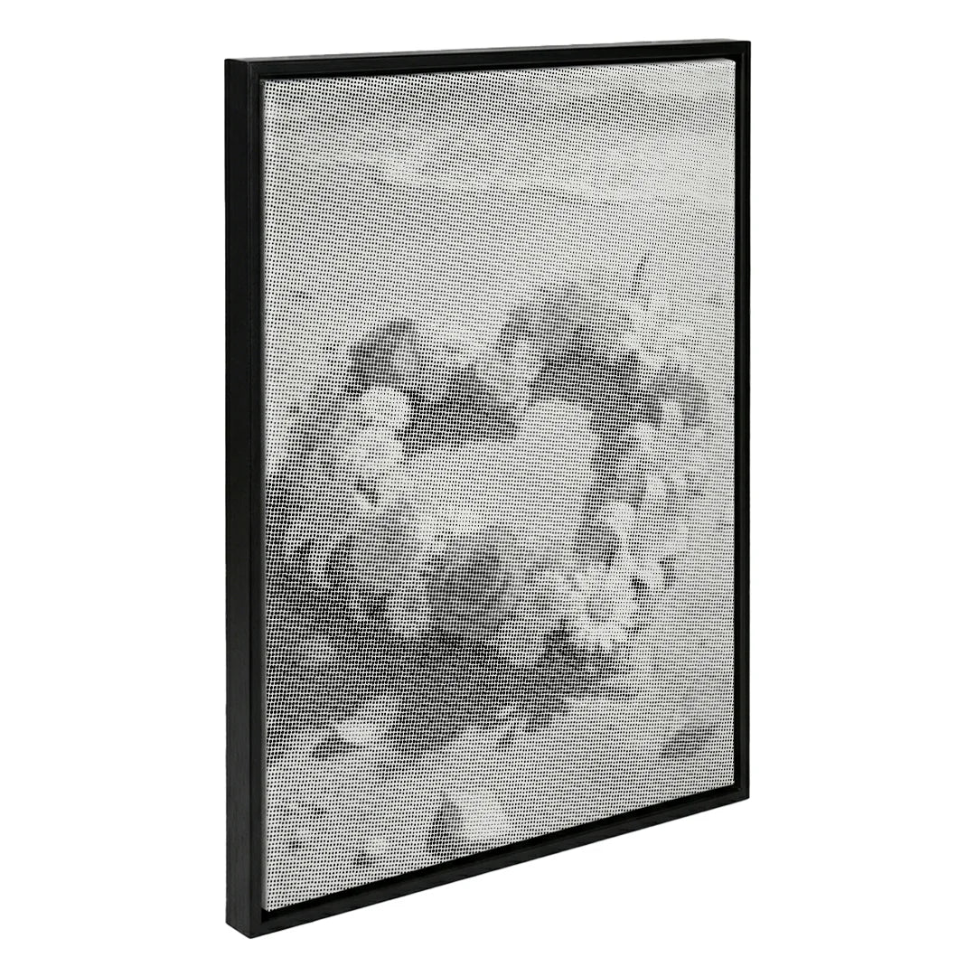 Dot Painting Fleurs sur le Rivage