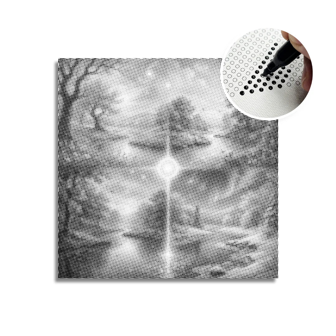 Peinture à points 4 saisons