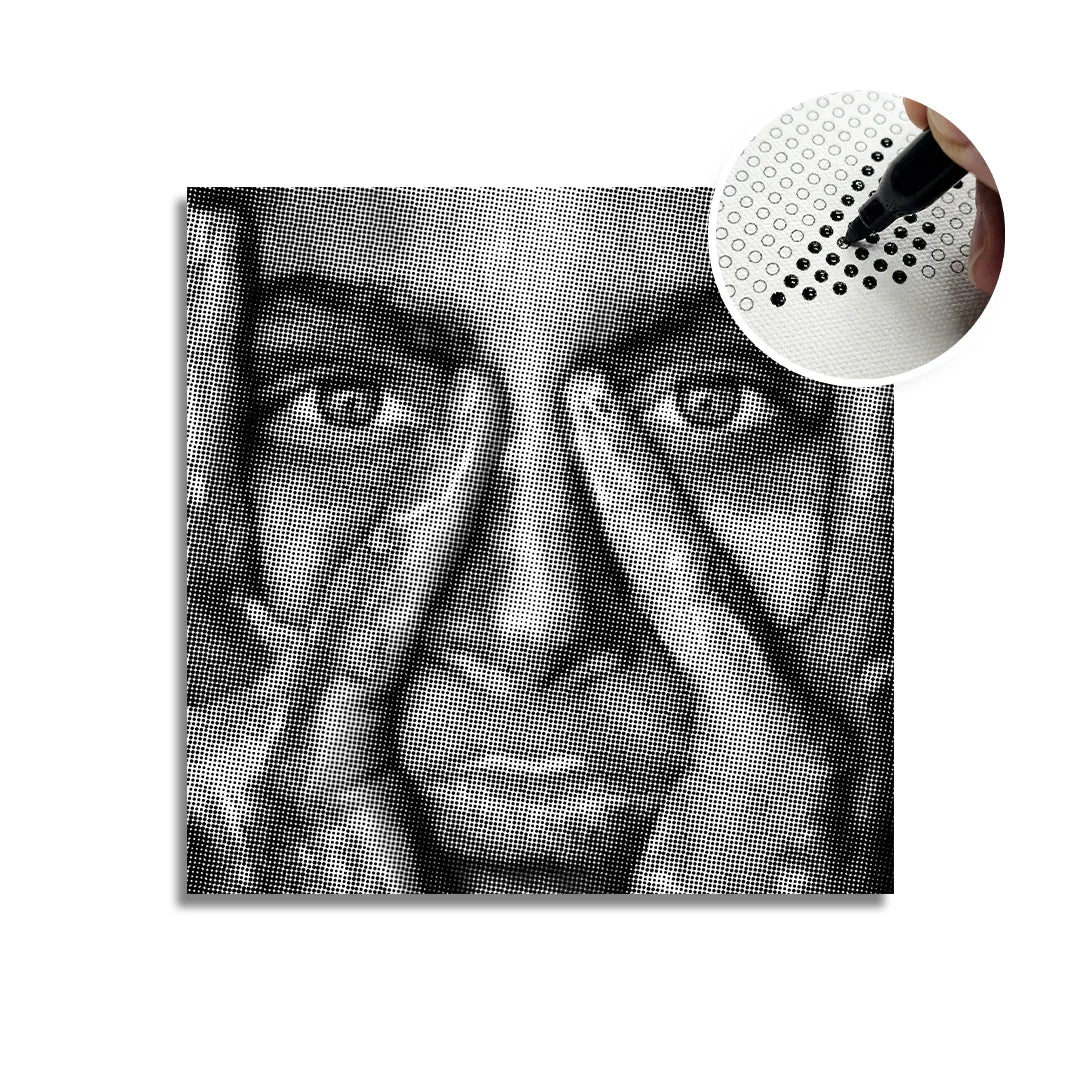 Jouer à la peinture à points Hideaway