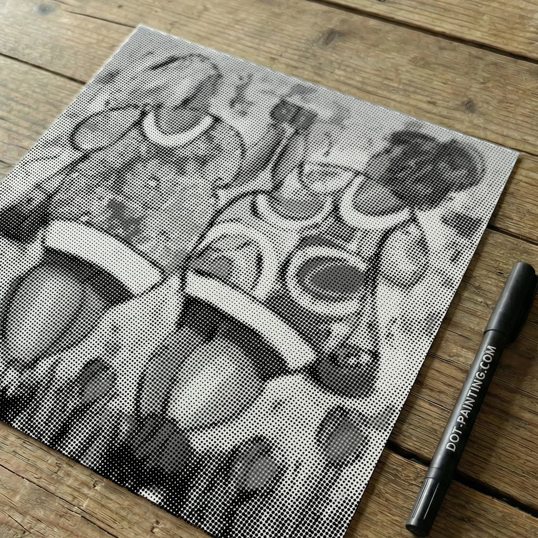 Peinture à points de toast pour dames joyeuses