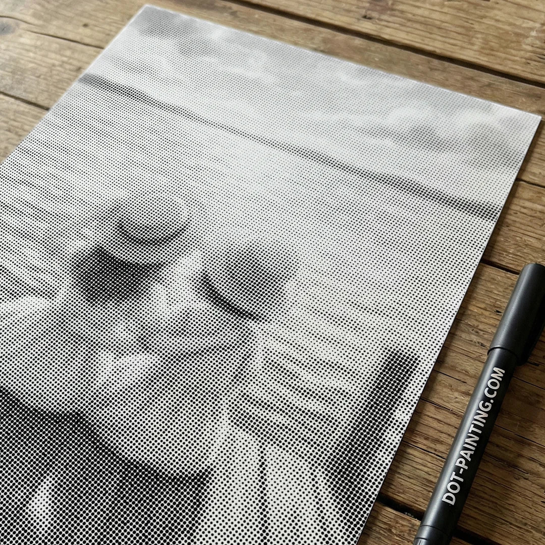 Filles au lac Dot Painting