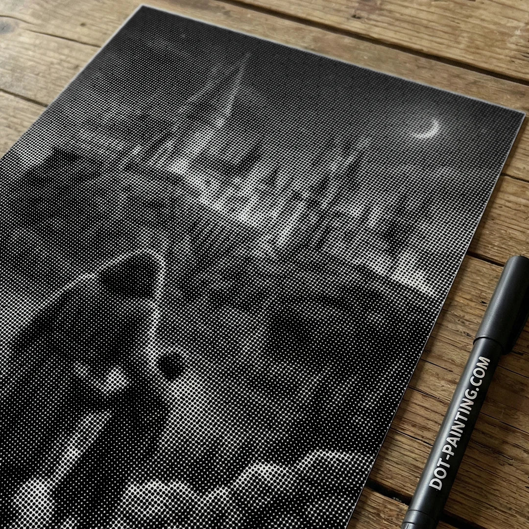 Hogwarts Dot Painting