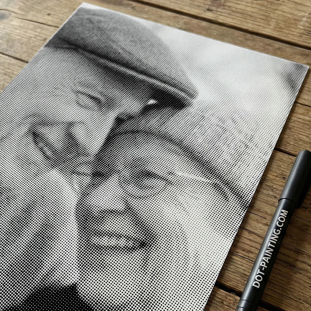 Dot Painting Personnalisé | Téléchargez votre propre image