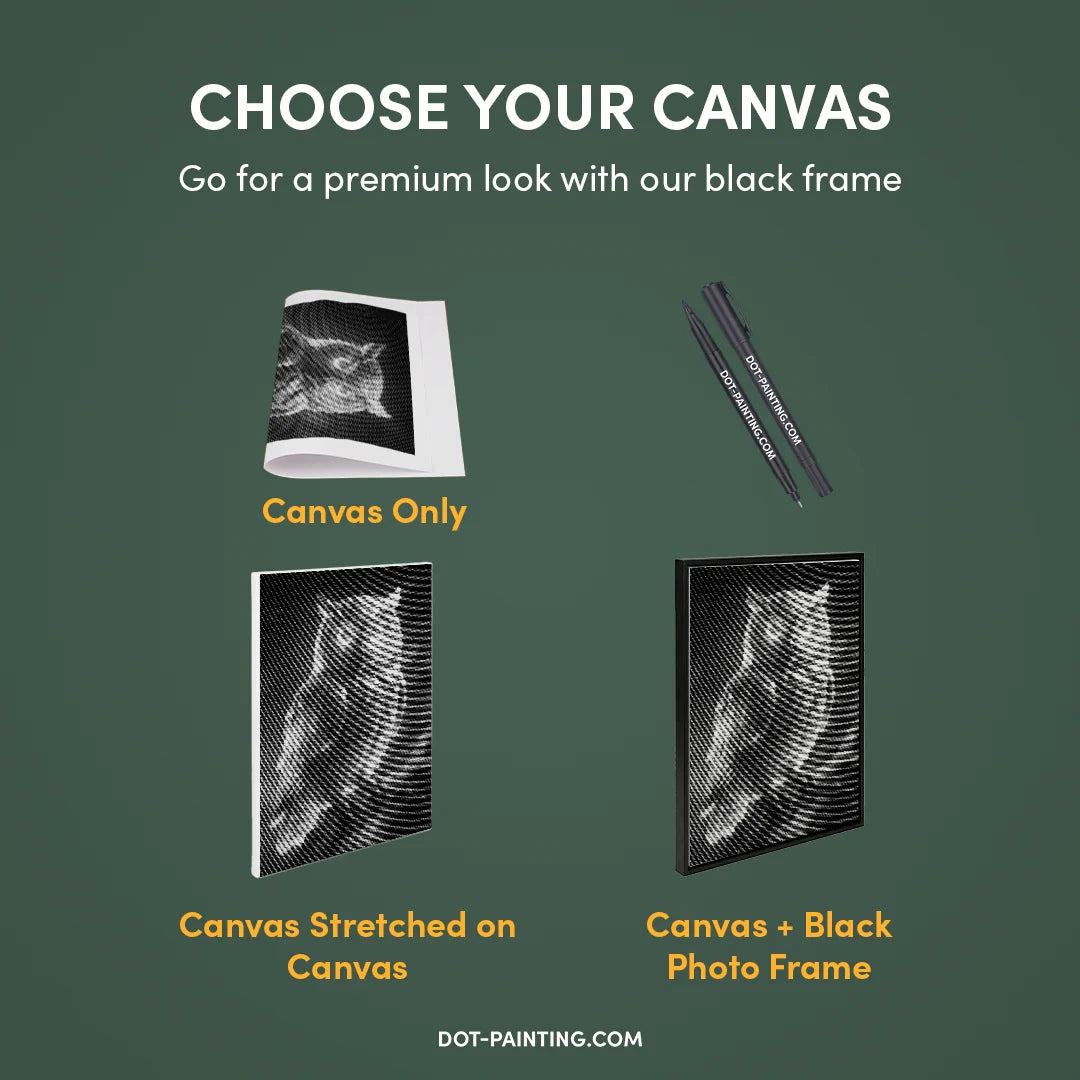 Dot Painting Hibou 2