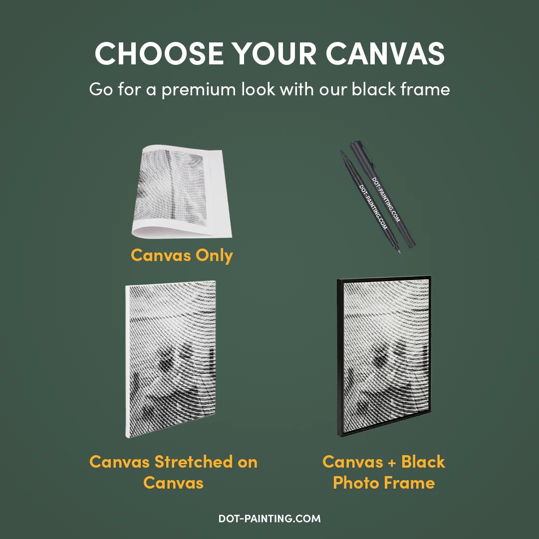 Filles au lac Dot Painting