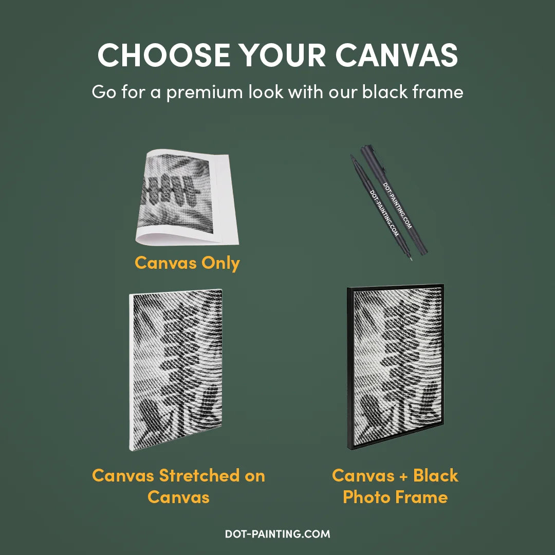 Peinture à points de panneaux de plage