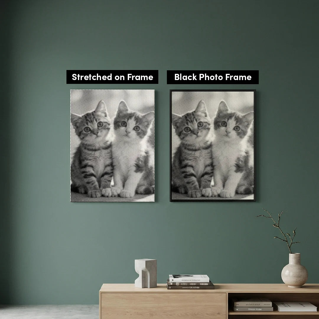 Dot Painting Chatons