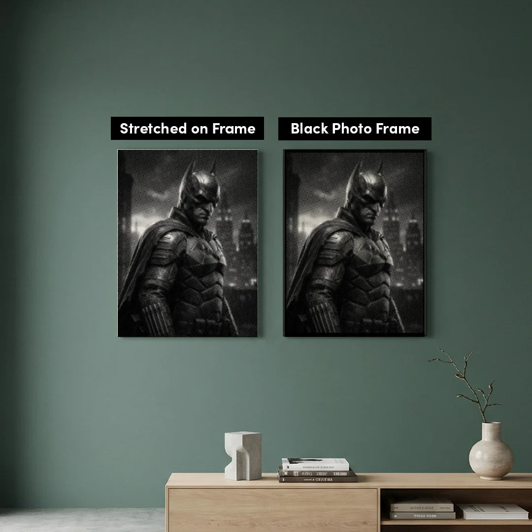 Dot Painting Dark Knight