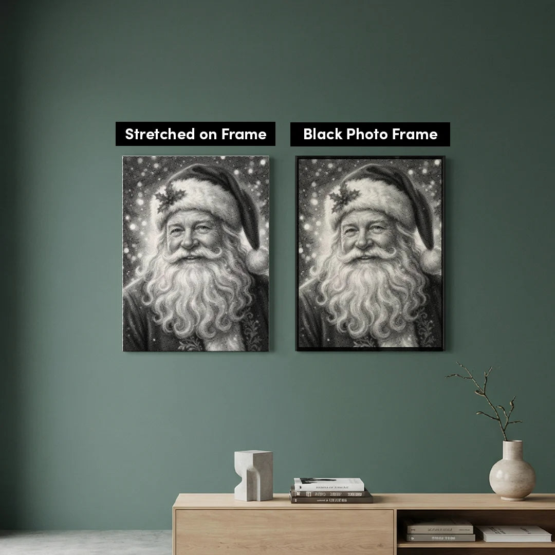 Peinture à 4 points du Père Noël