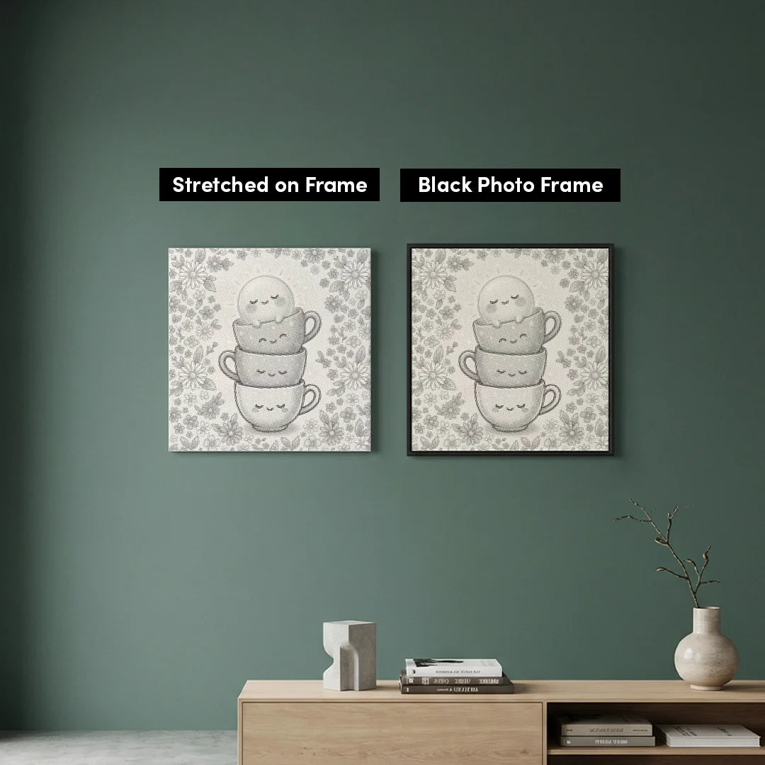 Peinture à points Happy Cups