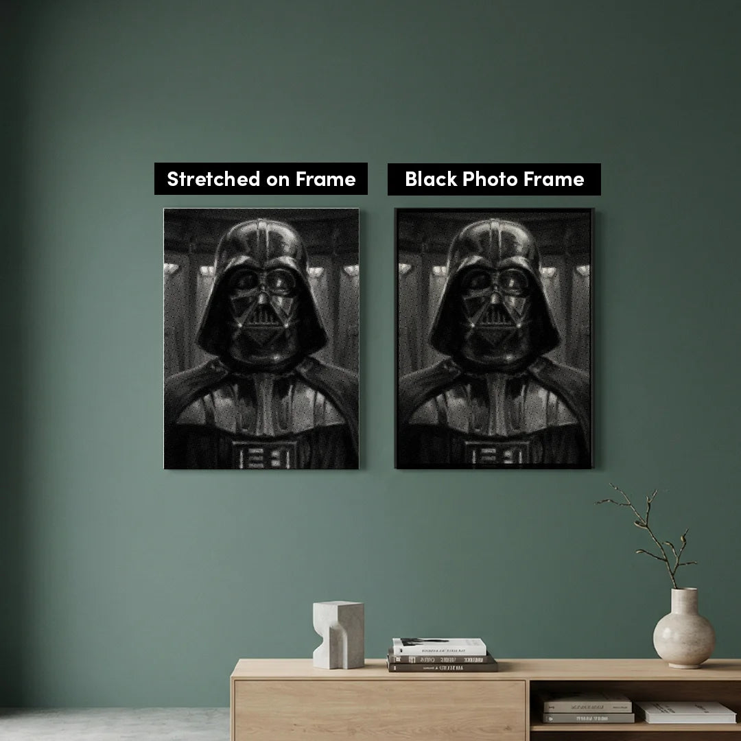 Dot Painting Dark Vador