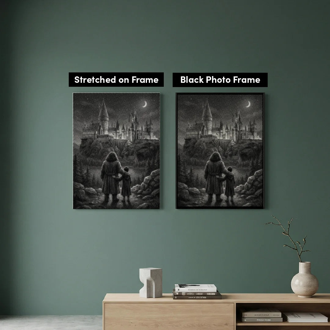 Hogwarts Dot Painting