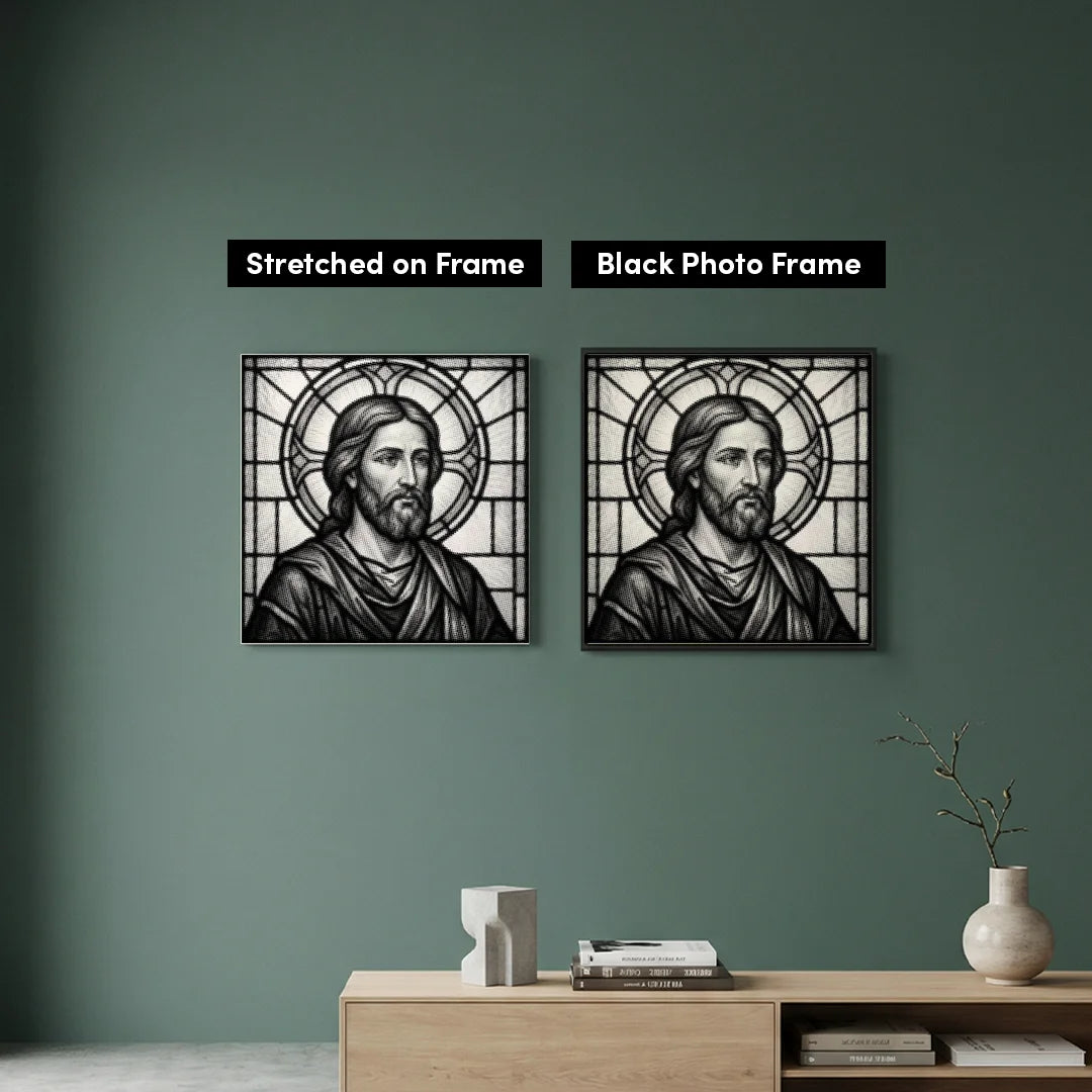 Peinture à points de Jésus